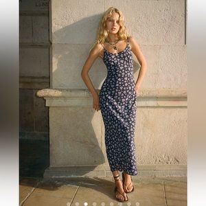 NWT Realisation Par Iggy Dress - Saffron Bleu